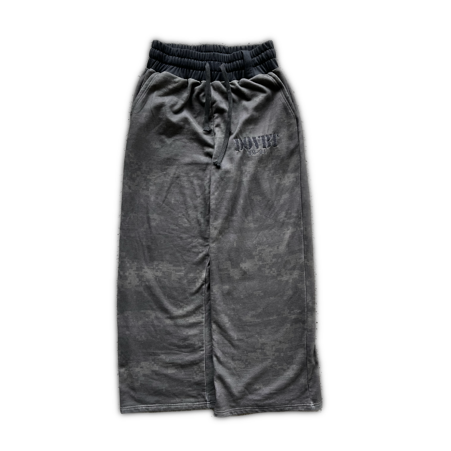 "dark digital" baggy sweats