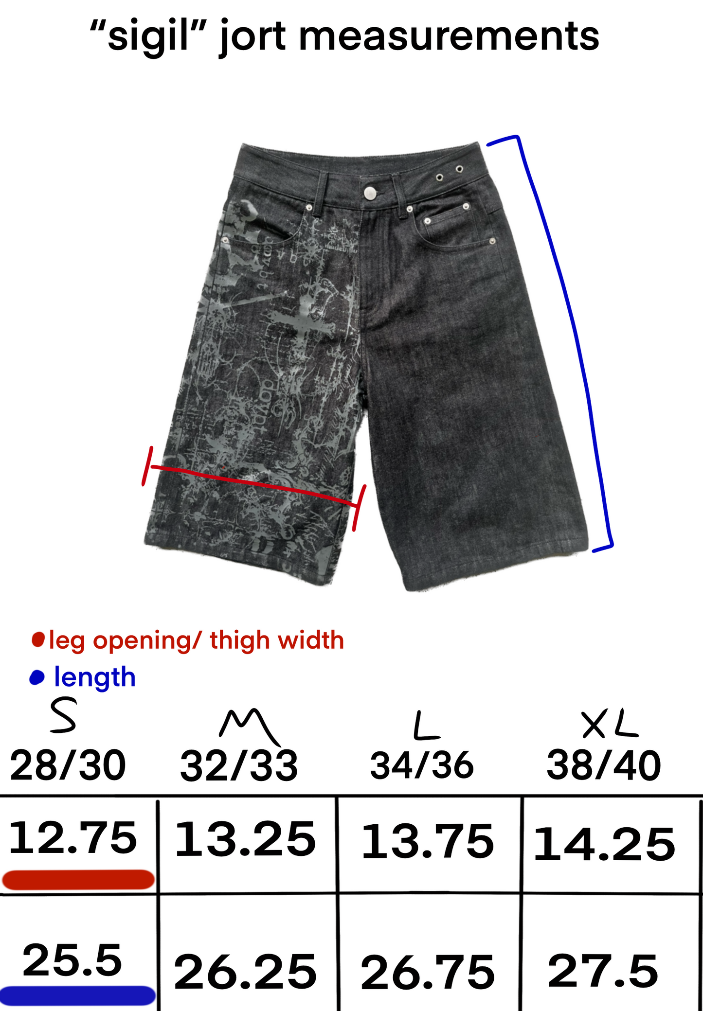 "sigil" jorts
