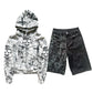 "sigil" zip up + "sigil" jorts bundle