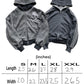 reversible "dark digital" zip up