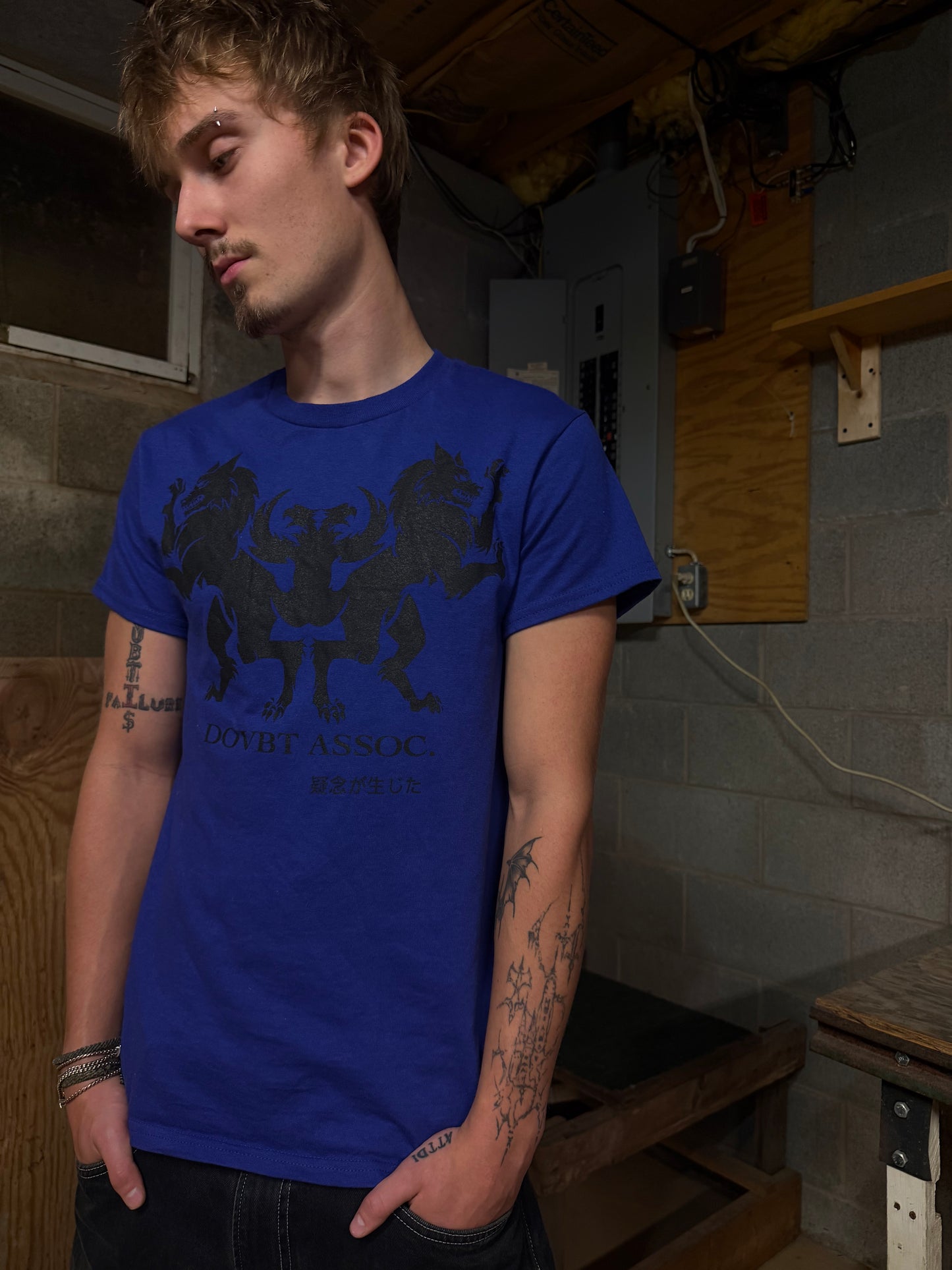 "ASSOC" tshirt (azure)