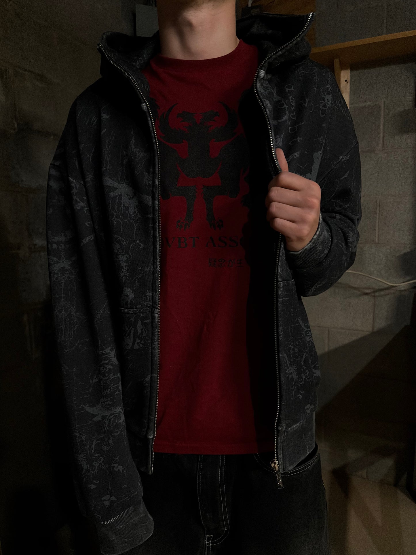 "ASSOC" tshirt (crimson)