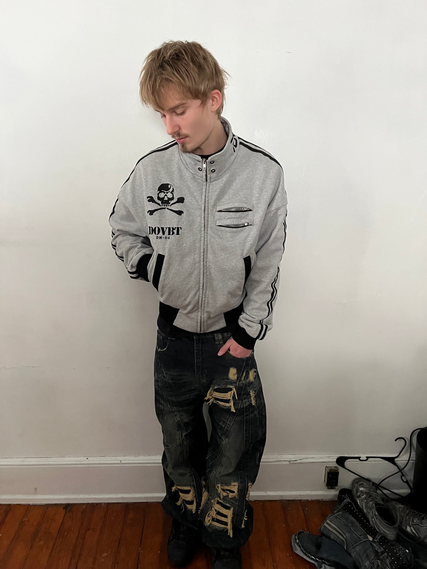 "kokorozashi" track jacket