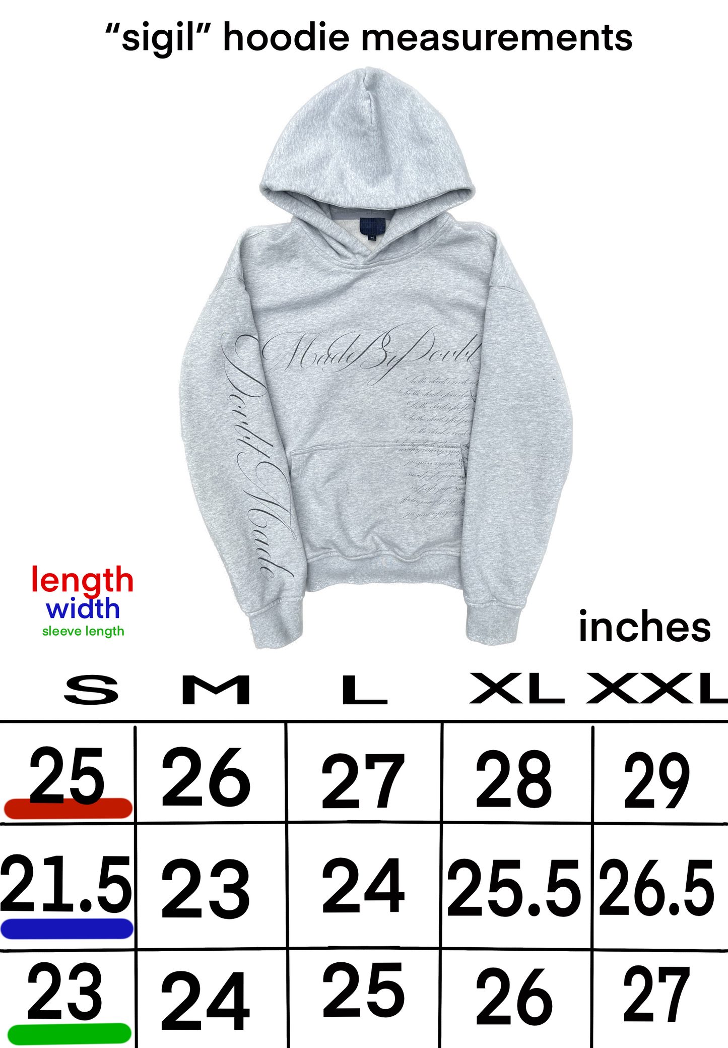 "sigil" hoodie (last restock)