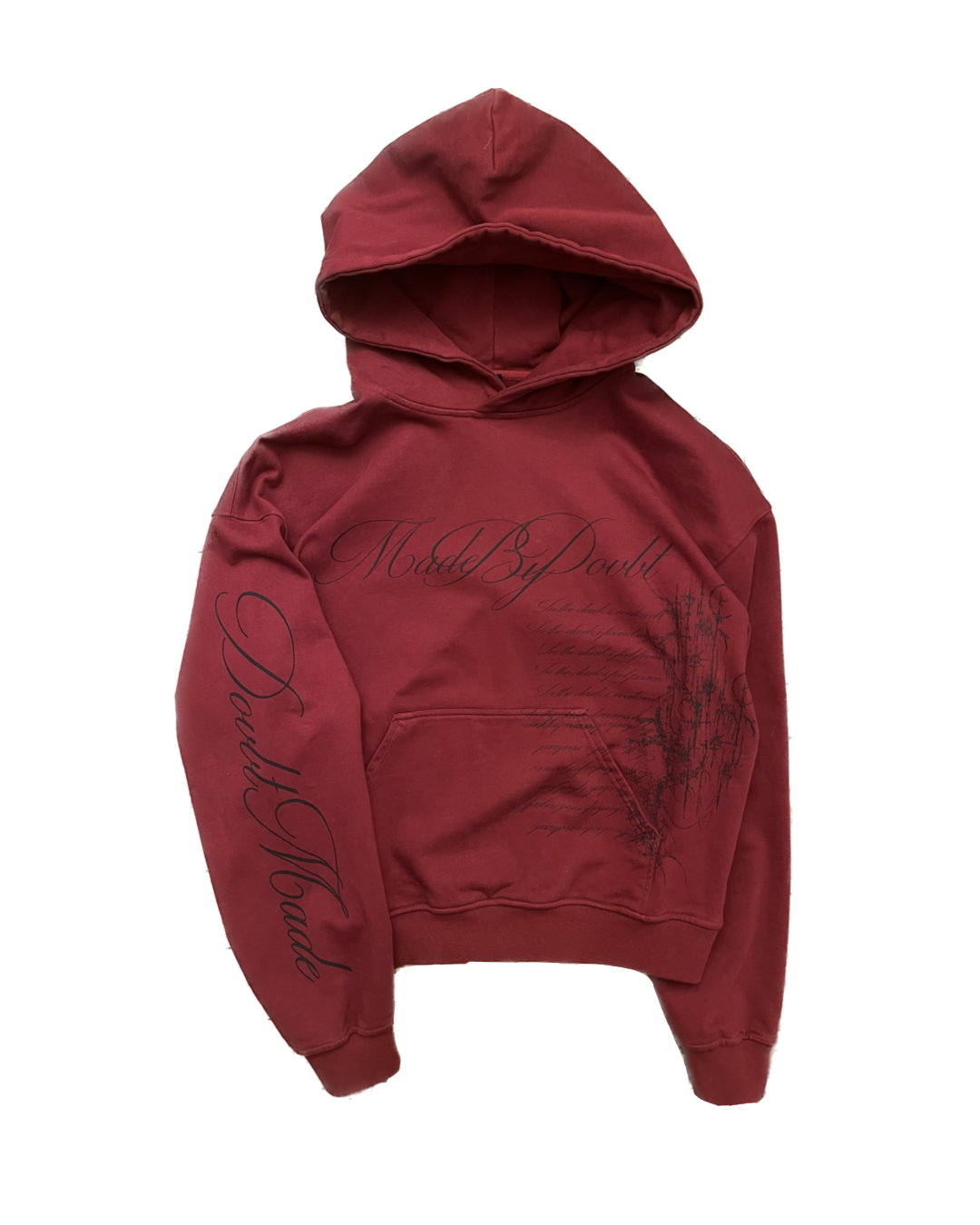 "sigil" hoodie (crimson)