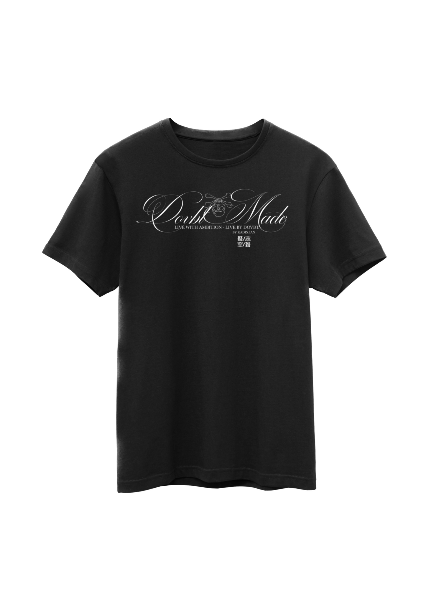 "script" tee (black)