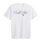 "script" tee (white)